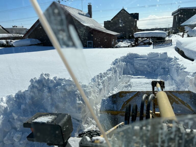 除雪作業